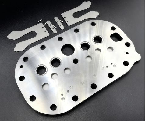 โรงงานเหล็กไร้ขัดลม Valley Wheel Valve Plate Compressor Valve Plate