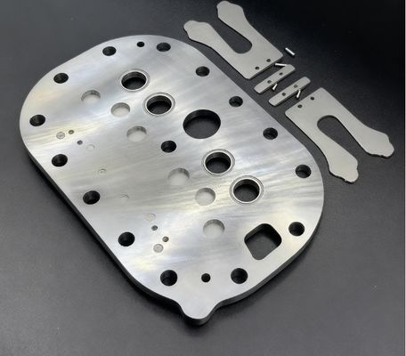 โรงงานเหล็กไร้ขัดลม Valley Wheel Valve Plate Compressor Valve Plate